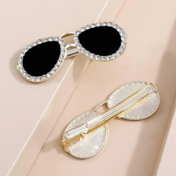 2pc Sunglasses Alligator Hair Clips 🕶 - Picture 3 of 4